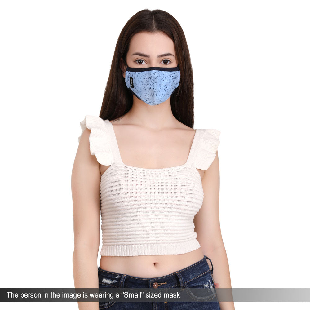 Fusion - Cotton Reusable N95 Mask (Without Valve, Pack of 2 PM2.5 Filt ...